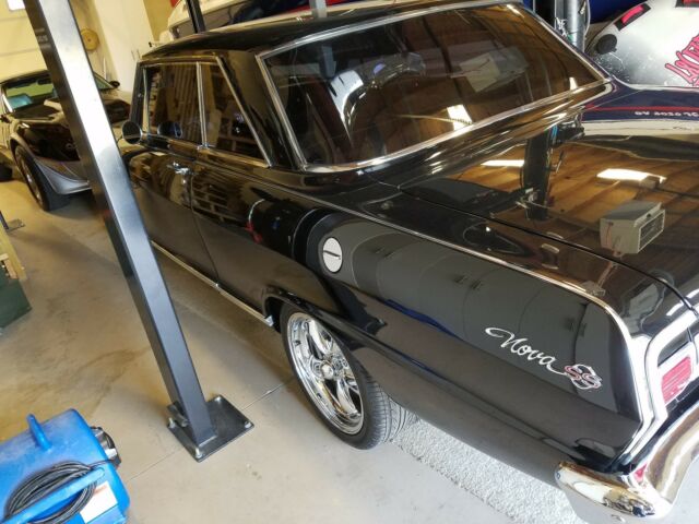 1965 Black Chevrolet Nova Coupe