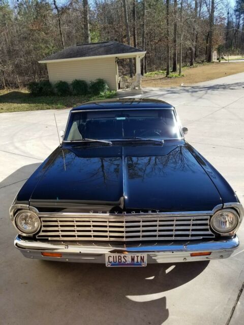1965 Black Chevrolet Nova Coupe