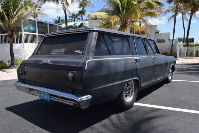 1965 Black Chevrolet Nova Wagon