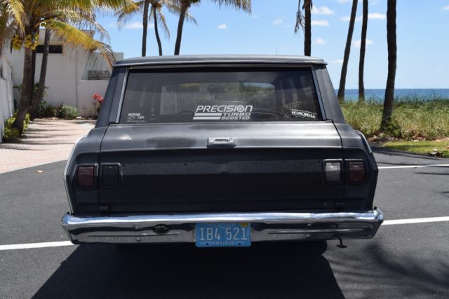 1965 Black Chevrolet Nova Wagon