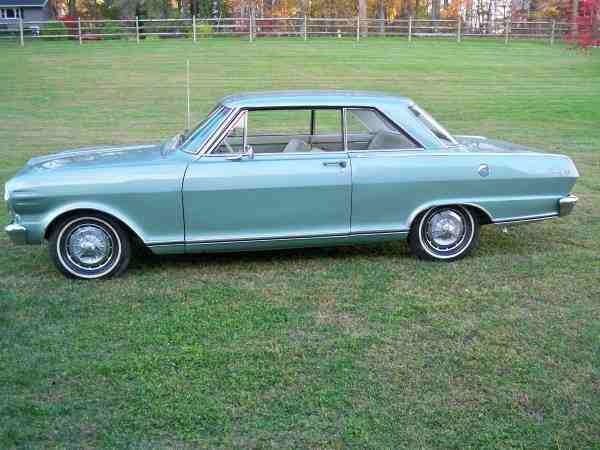 1965 Iron Horse Blue Chevrolet Nova Coupe