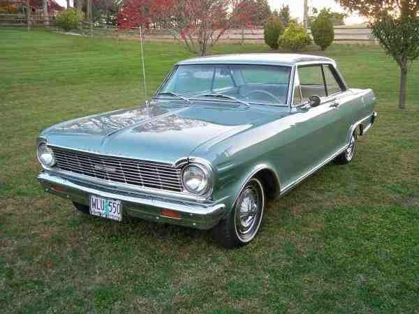 1965 Iron Horse Blue Chevrolet Nova Coupe