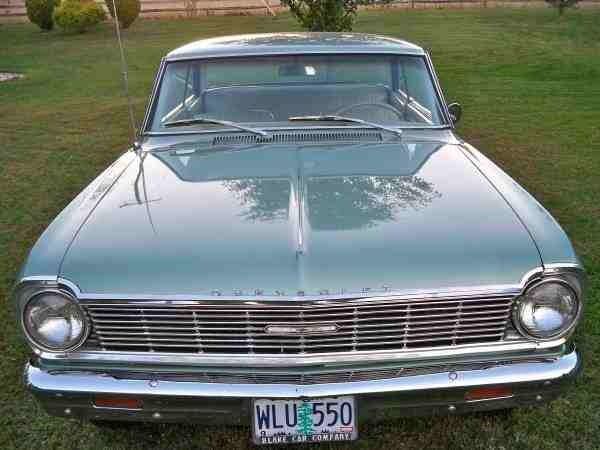 1965 Iron Horse Blue Chevrolet Nova Coupe