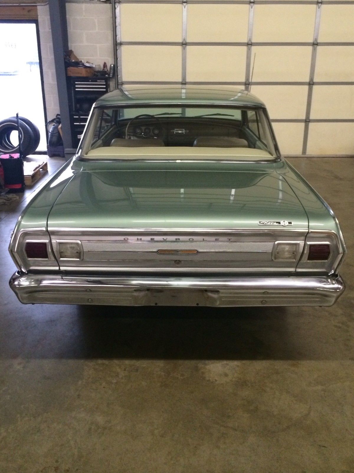 1965 Iron Horse Blue Chevrolet Nova Coupe