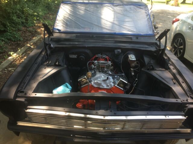 1965 Black Chevrolet Nova Coupe