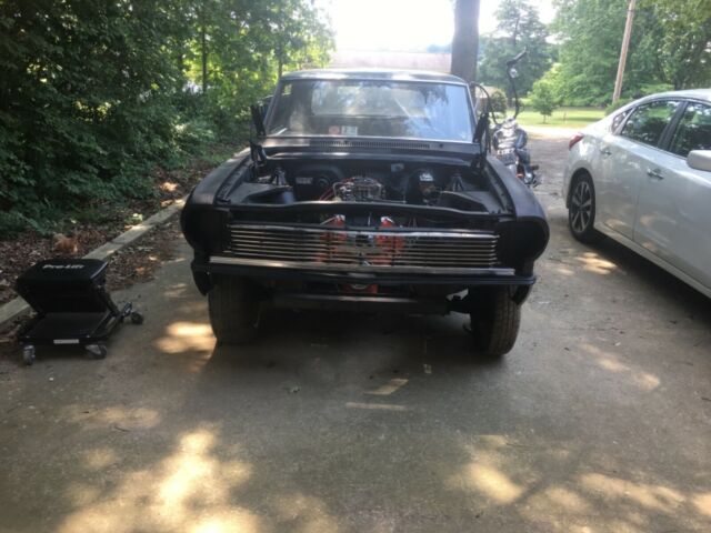 1965 Black Chevrolet Nova Coupe