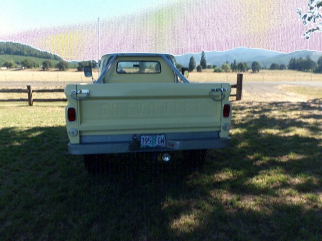 1965 Yellow Chevrolet C-10 Standard Cab Pickup
