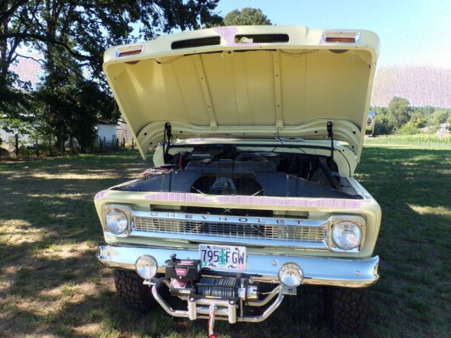 1965 Yellow Chevrolet C-10 Standard Cab Pickup