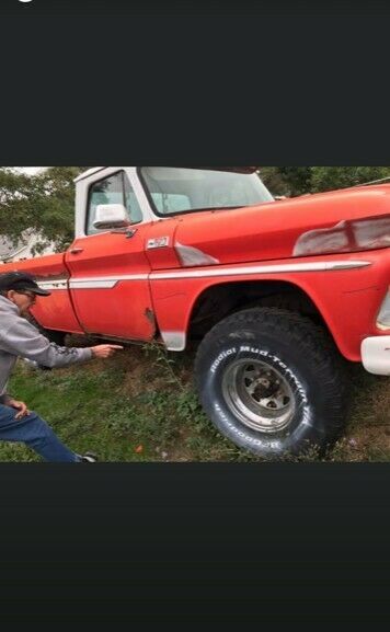 1965 Red Chevrolet Other Standard Cab Pickup