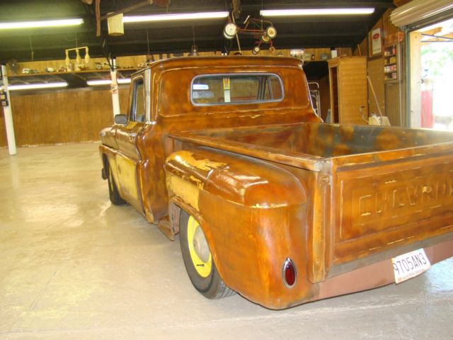 1965 Yellow Brown Chevrolet C-10 Step Side