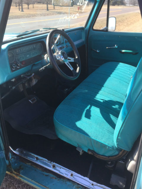 1965 Blue Chevrolet C-10 LONG BED