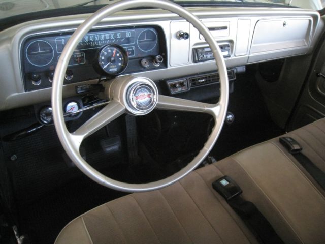 1965 Blue Chevrolet C-10 Short Bed