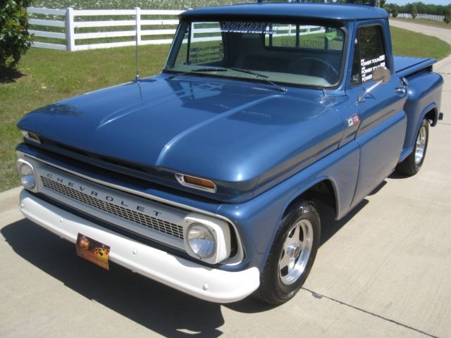 1965 Blue Chevrolet C-10 Short Bed