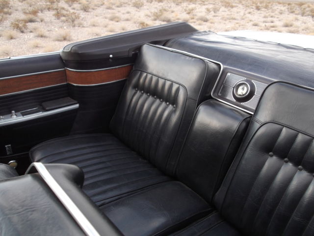 1965 White Chrysler Imperial Convertible