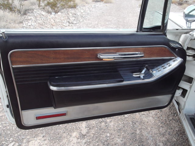 1965 White Chrysler Imperial Convertible