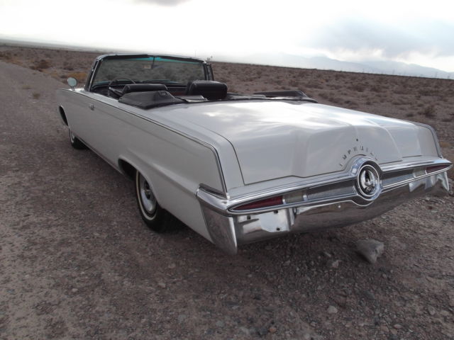 1965 White Chrysler Imperial Convertible