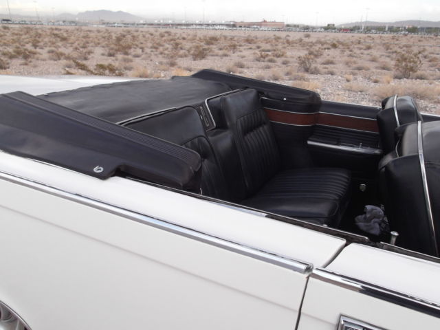 1965 White Chrysler Imperial Convertible