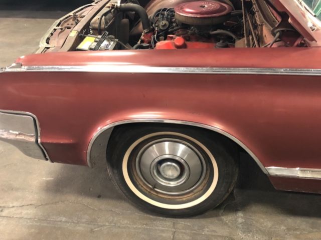 1965 Burgundy Chrysler 300 Series Convertible