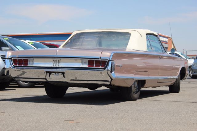 1965 Gold Chrysler 300 Series 2 Door Convertible
