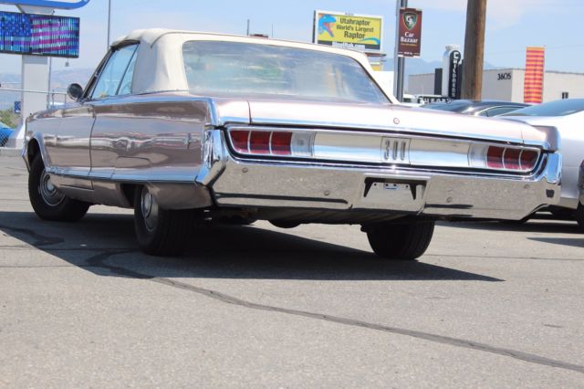 1965 Gold Chrysler 300 Series 2 Door Convertible