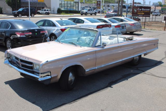 1965 Gold Chrysler 300 Series 2 Door Convertible