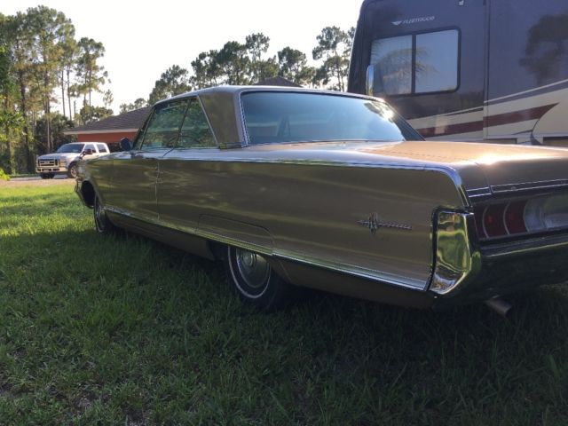 1965 Tan Chrysler 300 Series Coupe
