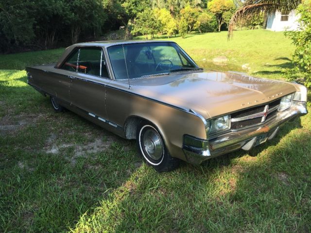1965 Tan Chrysler 300 Series Coupe