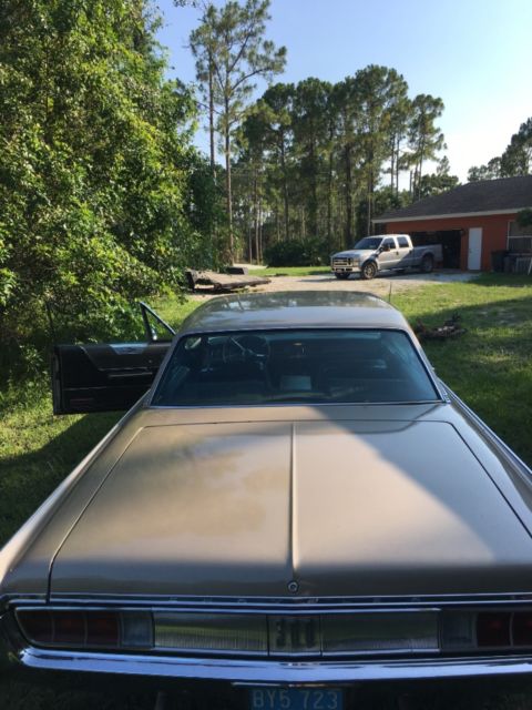 1965 Tan Chrysler 300 Series Coupe