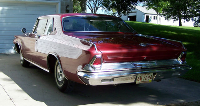 1964 Red Chrysler 300K 2dr hdtp