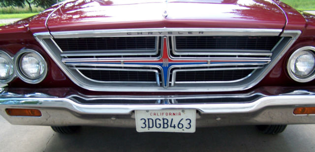 1964 Red Chrysler 300K 2dr hdtp