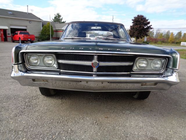 1965 Green Chrysler 300 Series Convertible