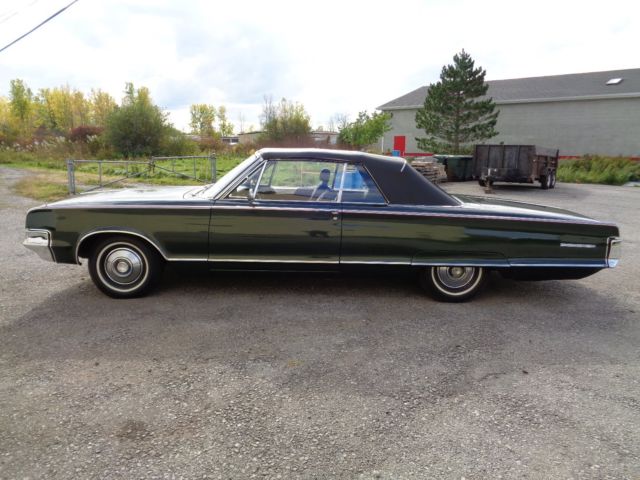 1965 Green Chrysler 300 Series Convertible