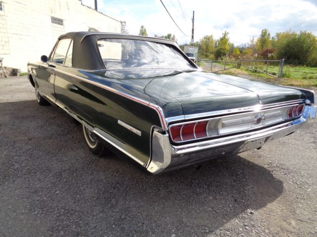 1965 Green Chrysler 300 Series Convertible
