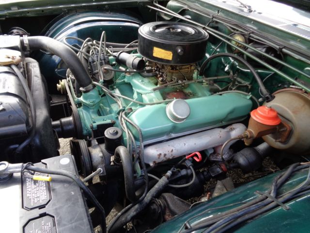 1965 Green Chrysler 300 Series Convertible