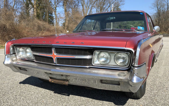 1965 Red Chrysler 300 Series Coupe