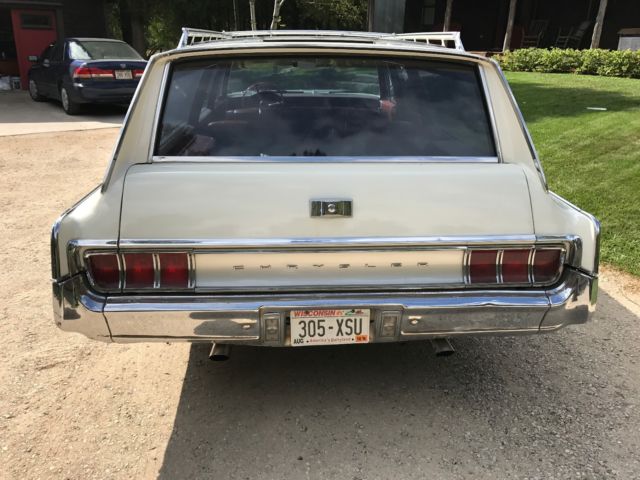 1965 White and Pearl Chrysler Newport