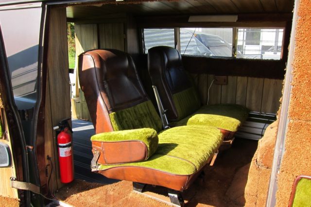 1965 Brown Chevrolet Van G10 Van Camper