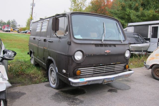 1965 Brown Chevrolet Van G10 Van Camper