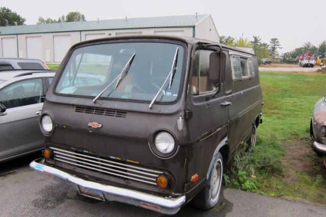 1965 Brown Chevrolet Van G10 Van Camper