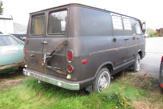 1965 Brown Chevrolet Van G10 Van Camper