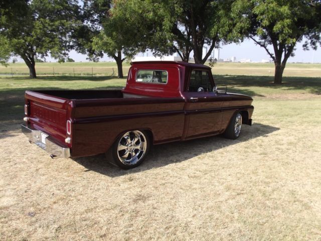 1965 Dark Carmine Chevrolet C-10 Standard Cab Pickup