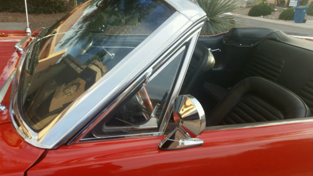 1965 Rangoon Red Ford Mustang Convertible