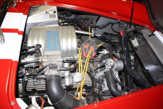 1965 Red Shelby Cobra roadster