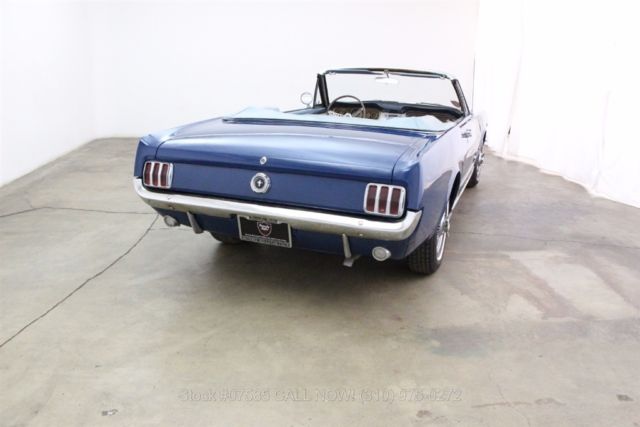 1965 Blue Ford Mustang