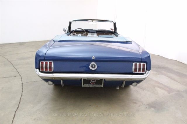 1965 Blue Ford Mustang