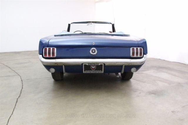 1965 Blue Ford Mustang