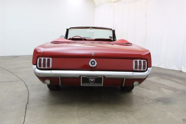 1965 Red Ford Mustang