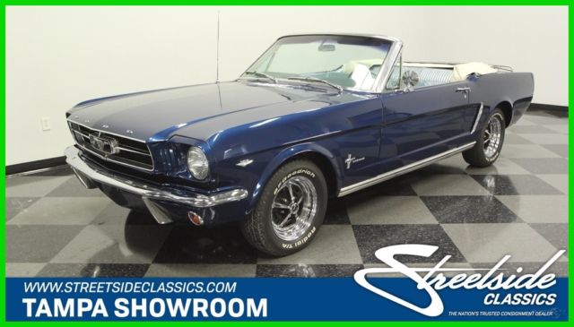 1965 Blue Ford Mustang