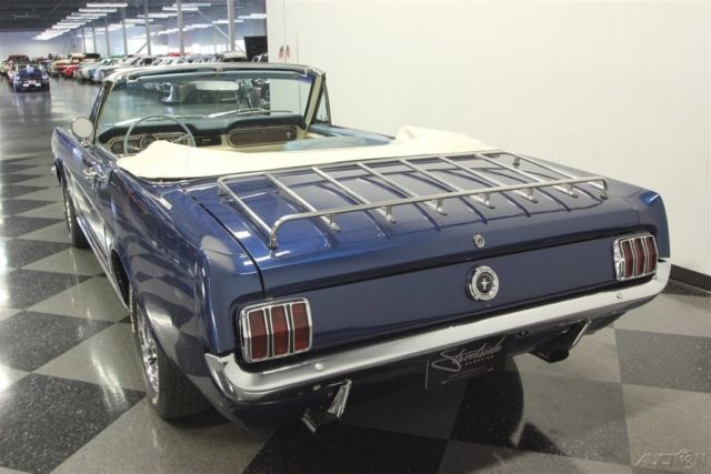 1965 Blue Ford Mustang