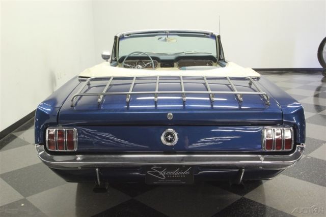 1965 Blue Ford Mustang